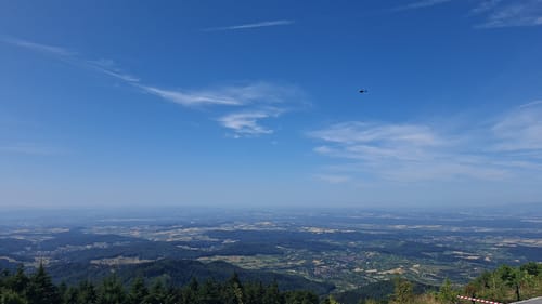Hochblauen Gipfel