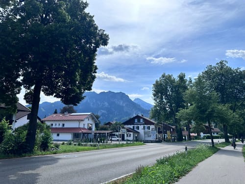 Schloß Neuschwanstein und Schwanensee