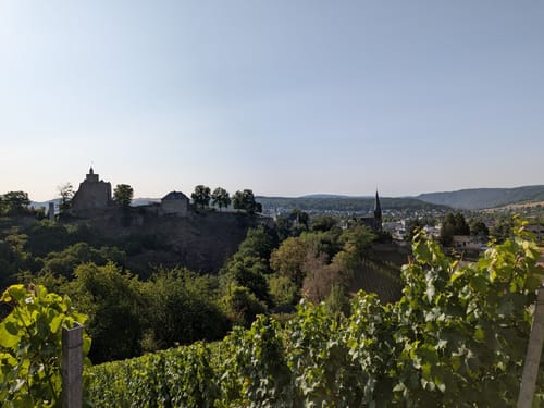 Saarburger Rausch und Burganlage Saalburg