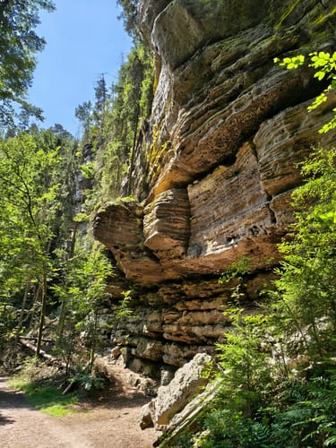 Bastei - Schwedenlöcher -Polenztalweg [CLOSED]