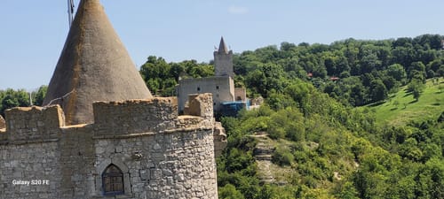 Himmelreichweg Geopfad über Rudelsburg Burg Saaleck