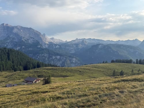 Königssee zur Ruine Mitterhüttenalm