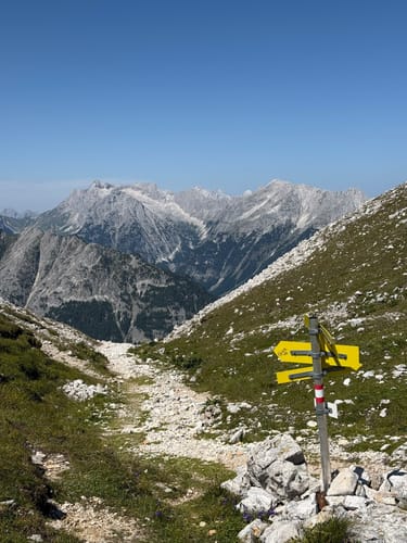 Mittenwalder Höhenweg (A/B): Bergstation-Talstation