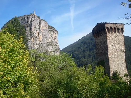 Col des Lèques from Castellane - Profile of the ascent