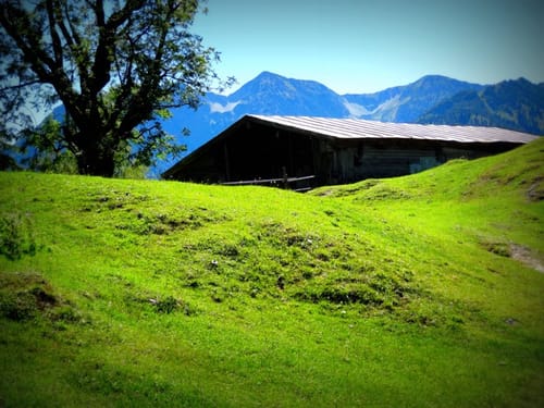 Vom Achenpass auf die Hochalm