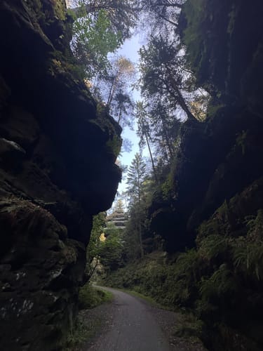 Durch den Uttewalder Grund zum Teufelsgrund