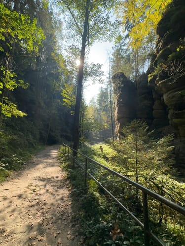 Durch den Uttewalder Grund zum Teufelsgrund
