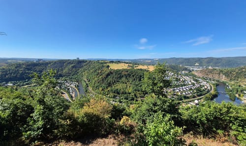 Auf der Lahnhöhe oberhalb der Ruppertsklamm