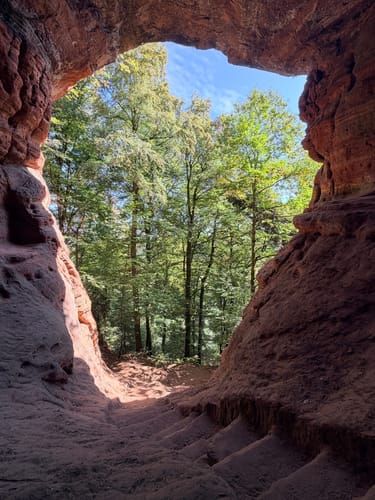 Genovevahöhle - Geyersley - Burg Ramstein - Klauserhöhle