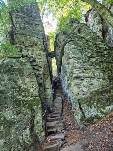 Teufelsschlucht (Naturpark Südeifel Wanderweg Nr. 54)