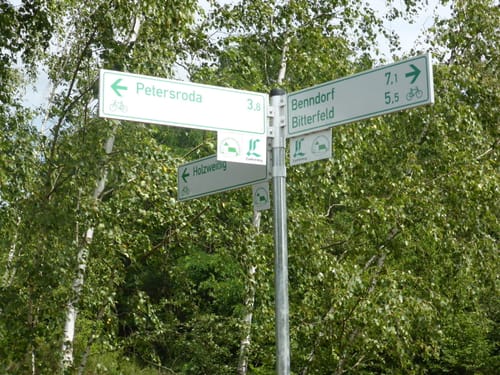 Holzweißiger Ostsee and Paupitzscher See Rundweg