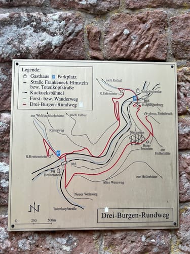 Erfenstein: Drei Burgenweg