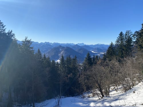 Seekarkreuz über Grasleitensteig