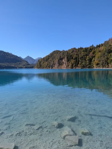 Alpsee - Füssener Altstadt - Kalvarienberg