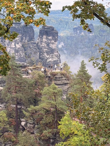Rundgang Bastei und Felsenburg