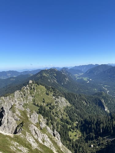 Brunnenkopfhütte und Großer Klammspitz
