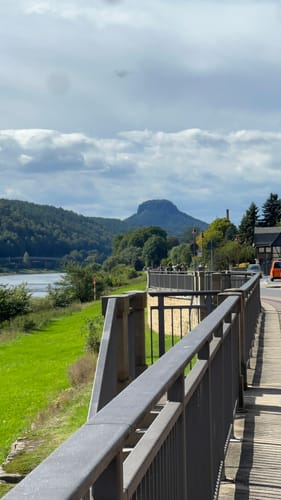 Gratwanderung auf den Schrammsteinen