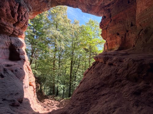 Genovevahöhle - Geyersley - Burg Ramstein - Klauserhöhle