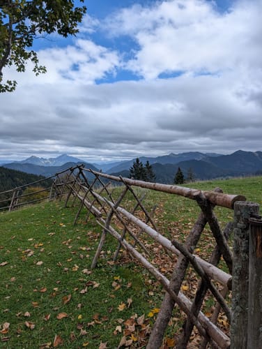 Vom Schliersee zum Tegernsee über die Gindelalm