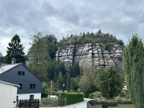 Kurort Oybin - Große Felsengasse - Fürstensteg