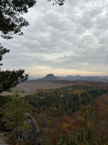 Königstein über Pfaffenstein und Bärensteine nach Pötzscha