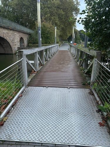 Münster: Schlossgarten, Münsterische Aa