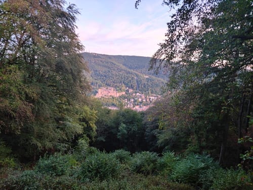 Zum St. Michaelskloster auf dem Heiligen Berg