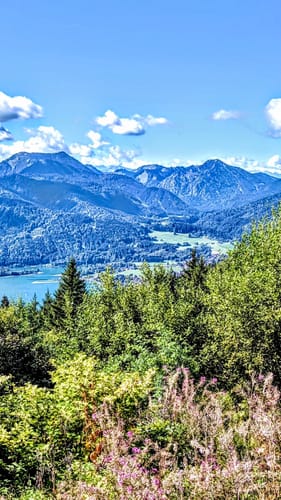 Auf dem Prinzenweg vom Schliersee an den Tegernsee