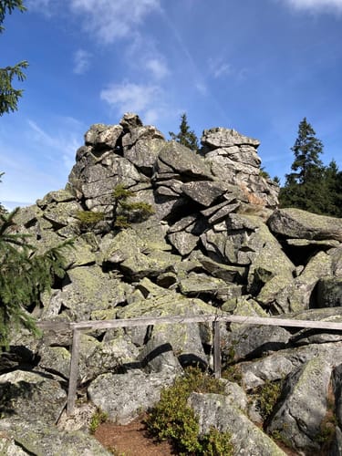 Silberhaus - Platte - Nusshardt - Schneeberg - Fichtelsee