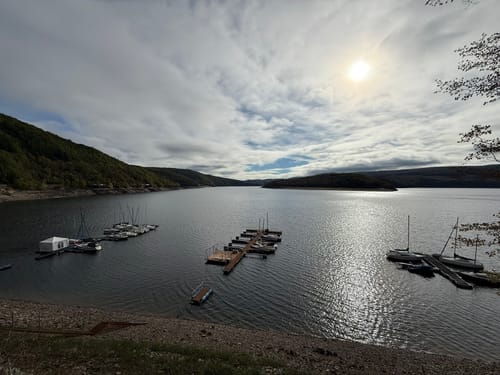 Rursee: Schöne Aussicht