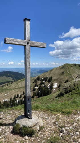 Nagelfluh-Gratwanderung: Immenstadt im Allgäu - Oberstaufen