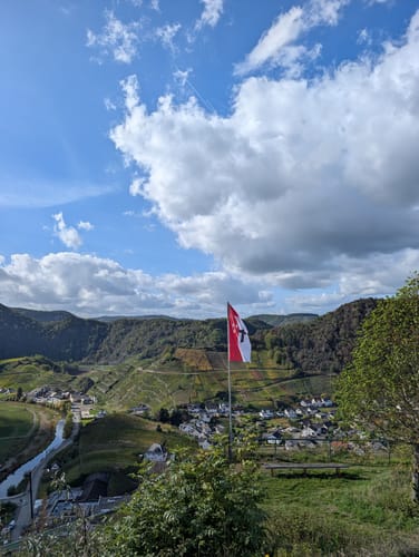 Rotwein- und Ahrtal-Wanderweg von Rech