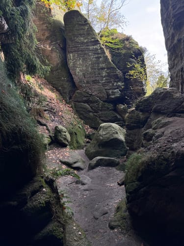 Schrammsteine und Hohe Liebe ab Bad Schandau