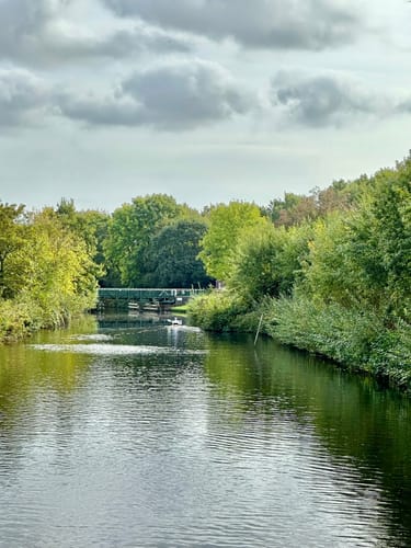 Durch Aurich zum Stadthafen