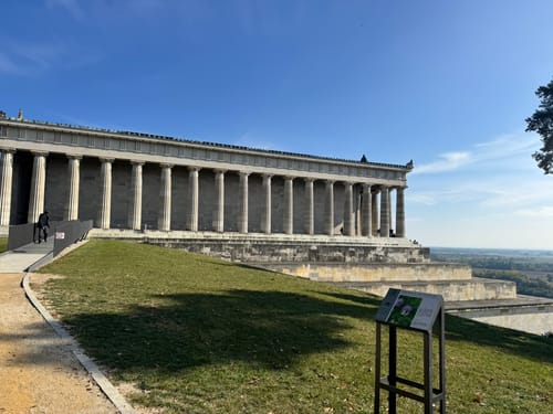 Fürstenpark - Walhalla - Burgruine Donaustauf