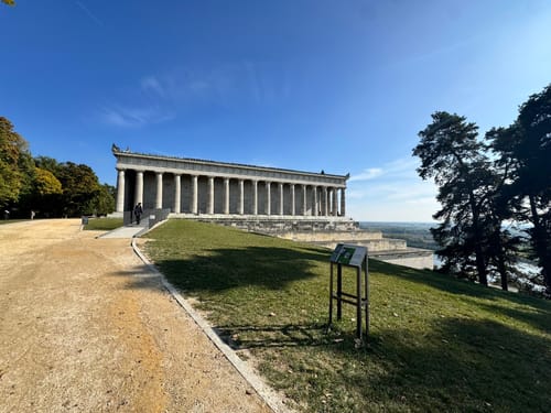 Fürstenpark - Walhalla - Burgruine Donaustauf