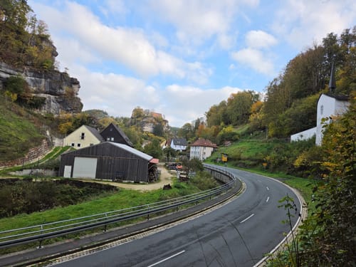 Gößweinstein - Pottenstein - Schleife über Tüchersfeld