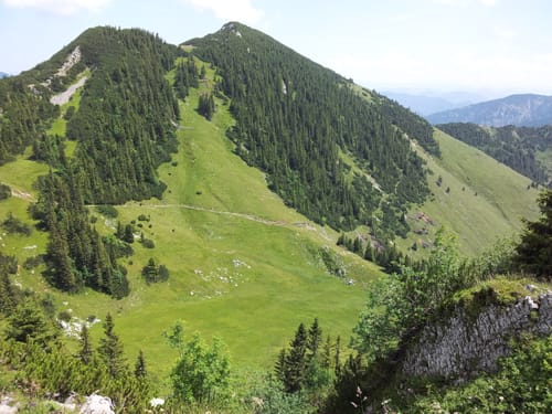 Mangfallüberquerung: Von Kogeltalalm auf den Hochmiesing