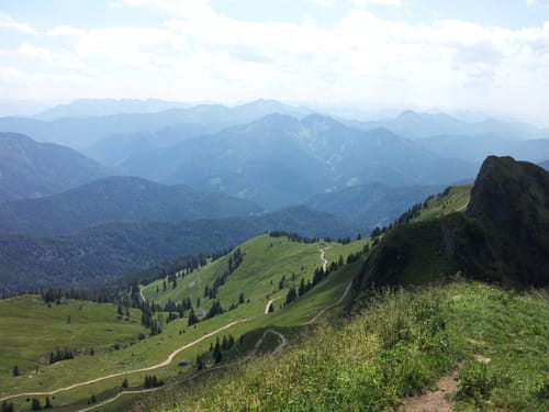 Mangfallüberquerung: Von Kogeltalalm auf den Hochmiesing