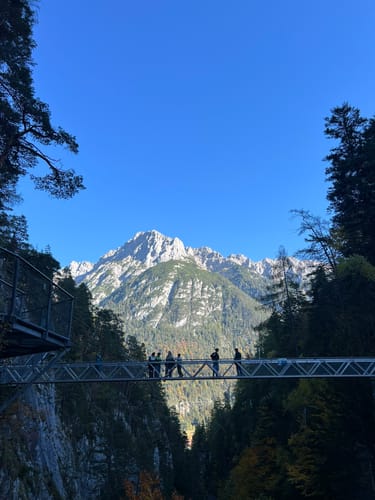 Von Mittenwald durch die Leutaschklamm