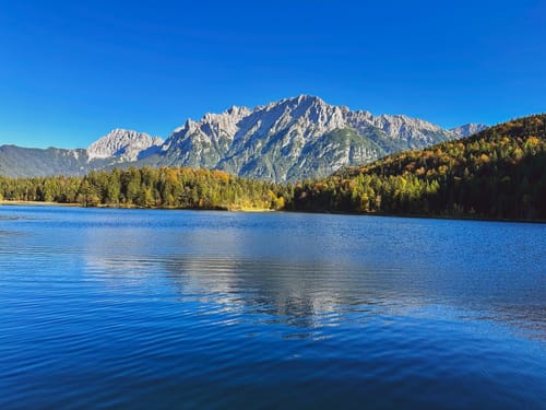 Mittenwald-Lautersee-Ferchensee-Hoher Kranzberg-Sessellift-Mittenwald