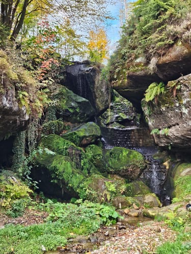 Kuhstall und Lichtenhainer Wasserfall