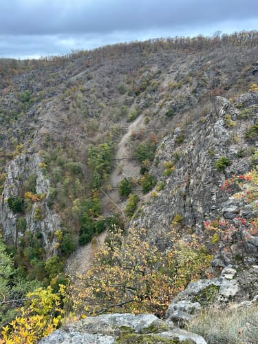 Blick über Thale - Rosstrappe