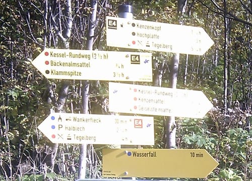 Kenzenhütte ab Halblech