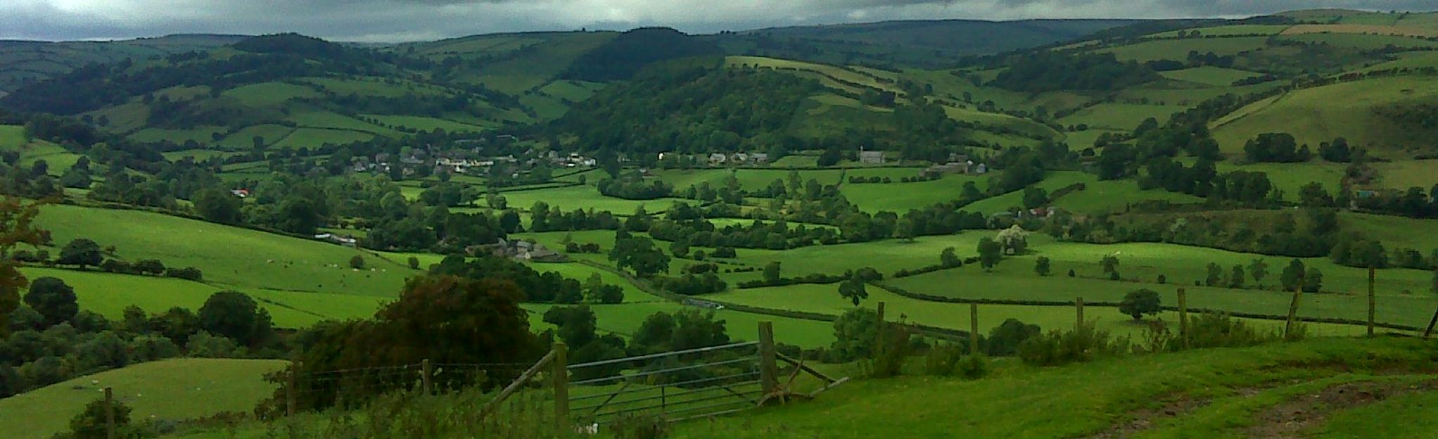 Newcastle upon Clun, Hergan, and Whitcott Keysett, Shropshire, England ...