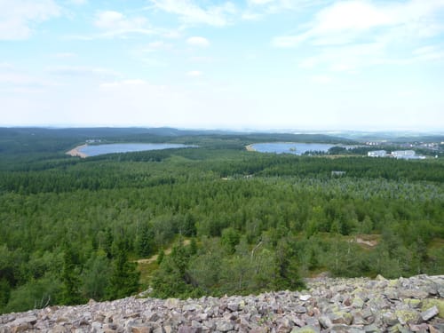 Durch das Elbsandsteingebirge nach Burg Schöna