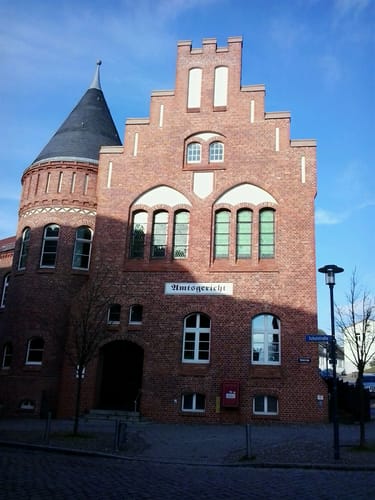 Innenstadt von Bergen auf Rügen