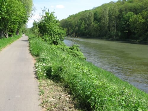 Von Waiblingen durch Stuttgart