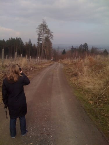 Lauenauer Allee und Bergmannsweg ab Barsinghausen