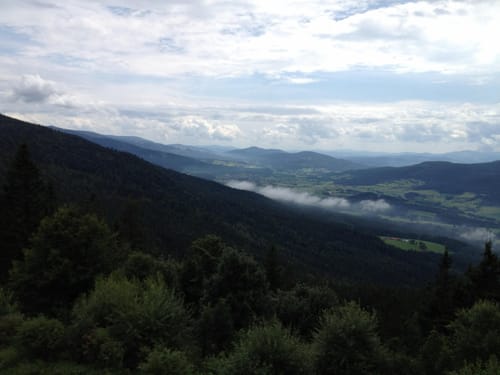 Bad Kötzting über Plattenstein, Kreuzfelsen und Mittagstein